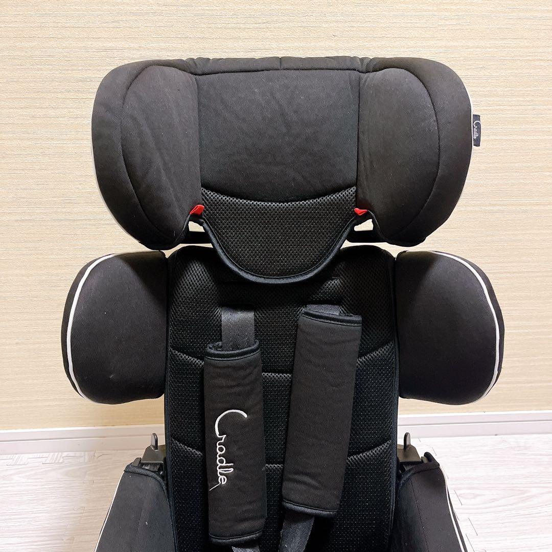 クレイドル オーカモバイルシート ジュニアシート ブラック isofix
