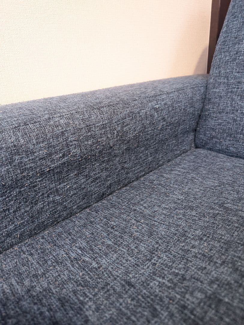 LOWYA ロウヤ [幅156] 2人掛け ソファ コンパクト ブルー