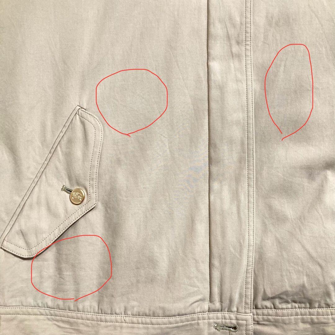 白タグ BURBERRYS スウィングトップ ホースロゴ ノバチェック 金ボタン