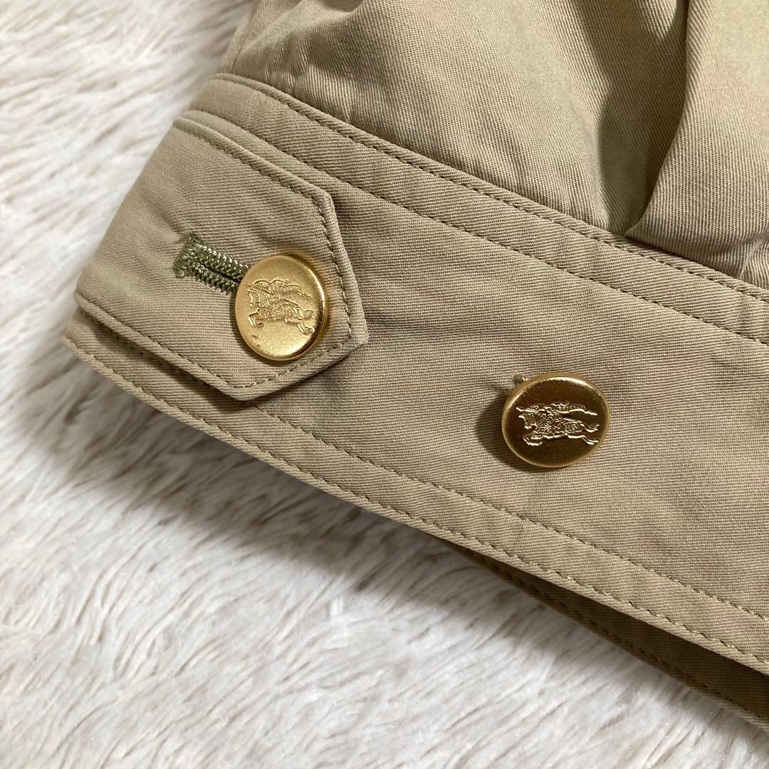 白タグ BURBERRYS スウィングトップ ホースロゴ ノバチェック 金ボタン