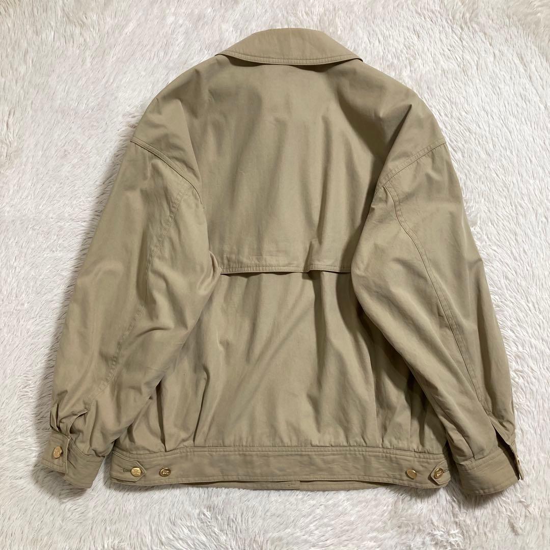 白タグ BURBERRYS スウィングトップ ホースロゴ ノバチェック 金ボタン