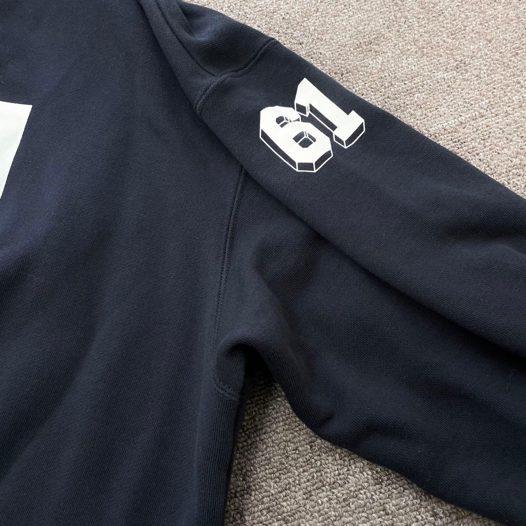 超美品　ラフアンドスウェル　パーカー　フーディ　プルオーバー　ネイビー　Lサイズ