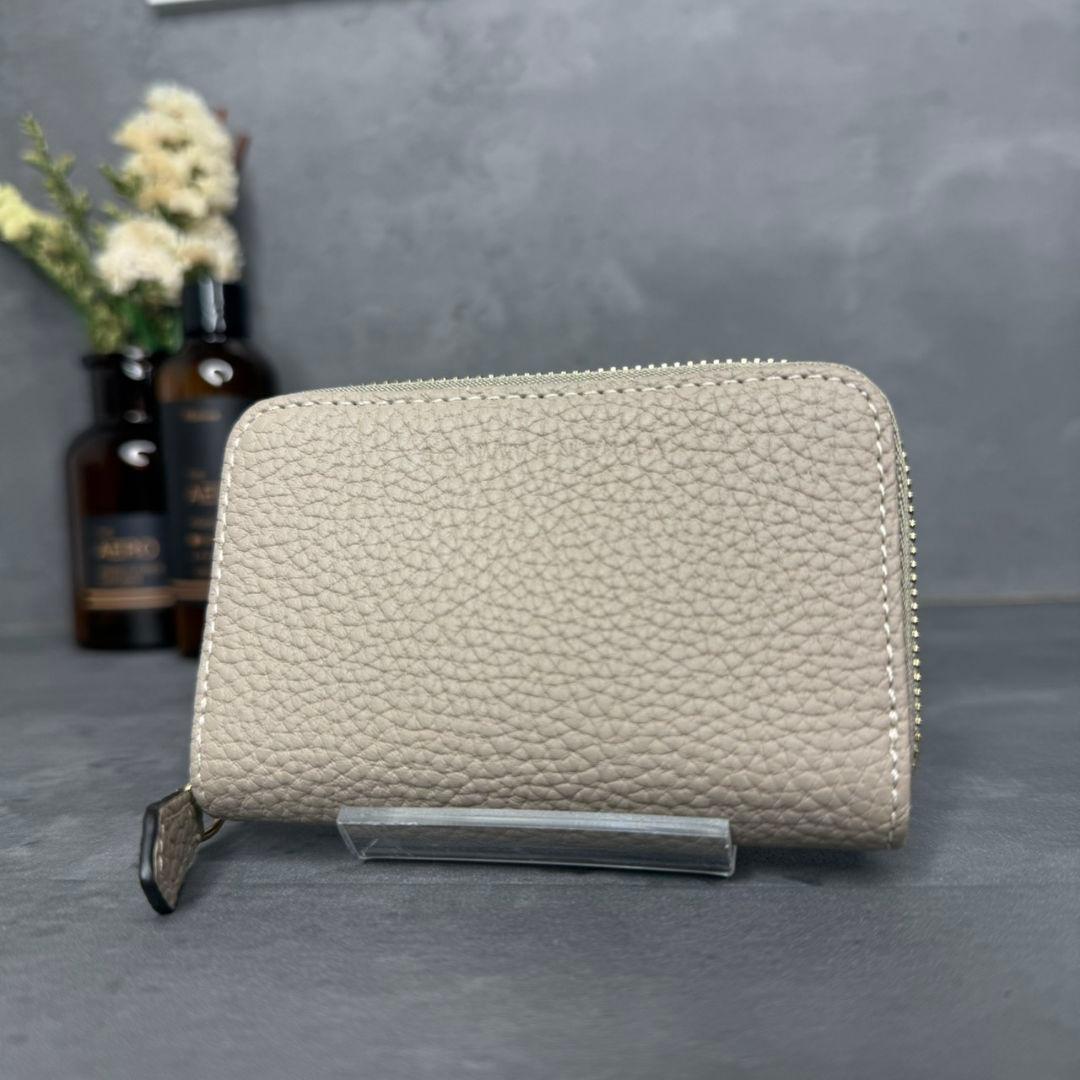 【未使用級】BONAVENTURA ラウンドジップ ケース キーリング付き