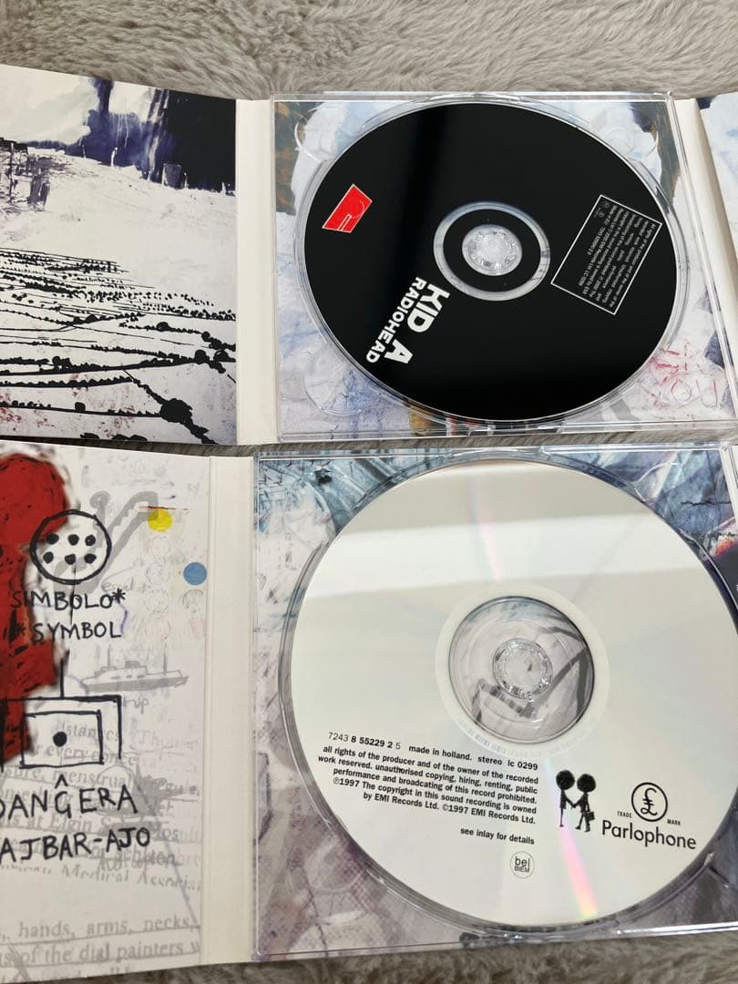 レディオヘッドボックス 7枚セット