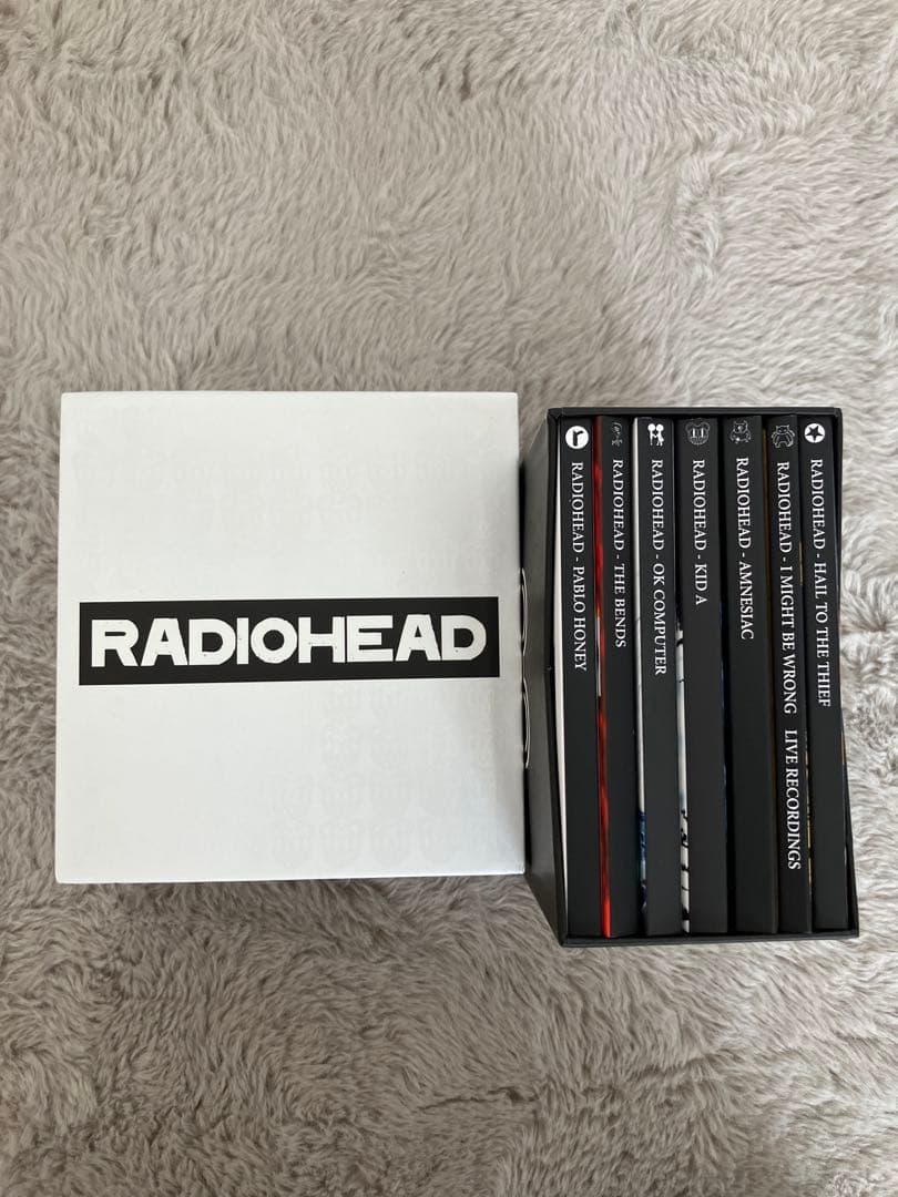 レディオヘッドボックス 7枚セット