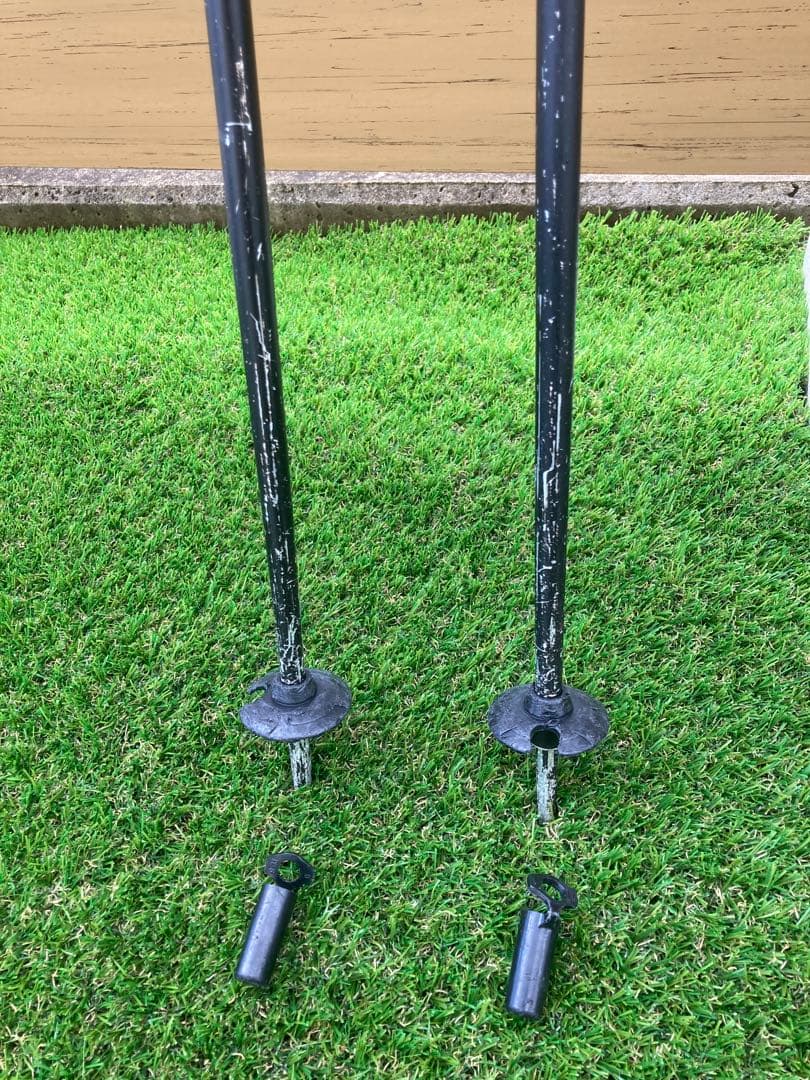 「値下げ」スキーセット（スキー、ブーツ、ポール）