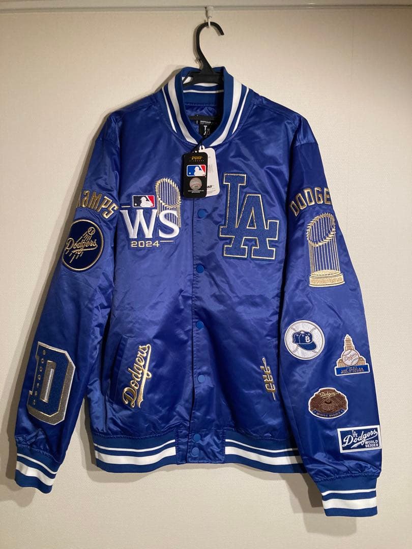 【正規品 新品未使用 XL】ドジャース2024 ＷＳチャンピオン スタジャン