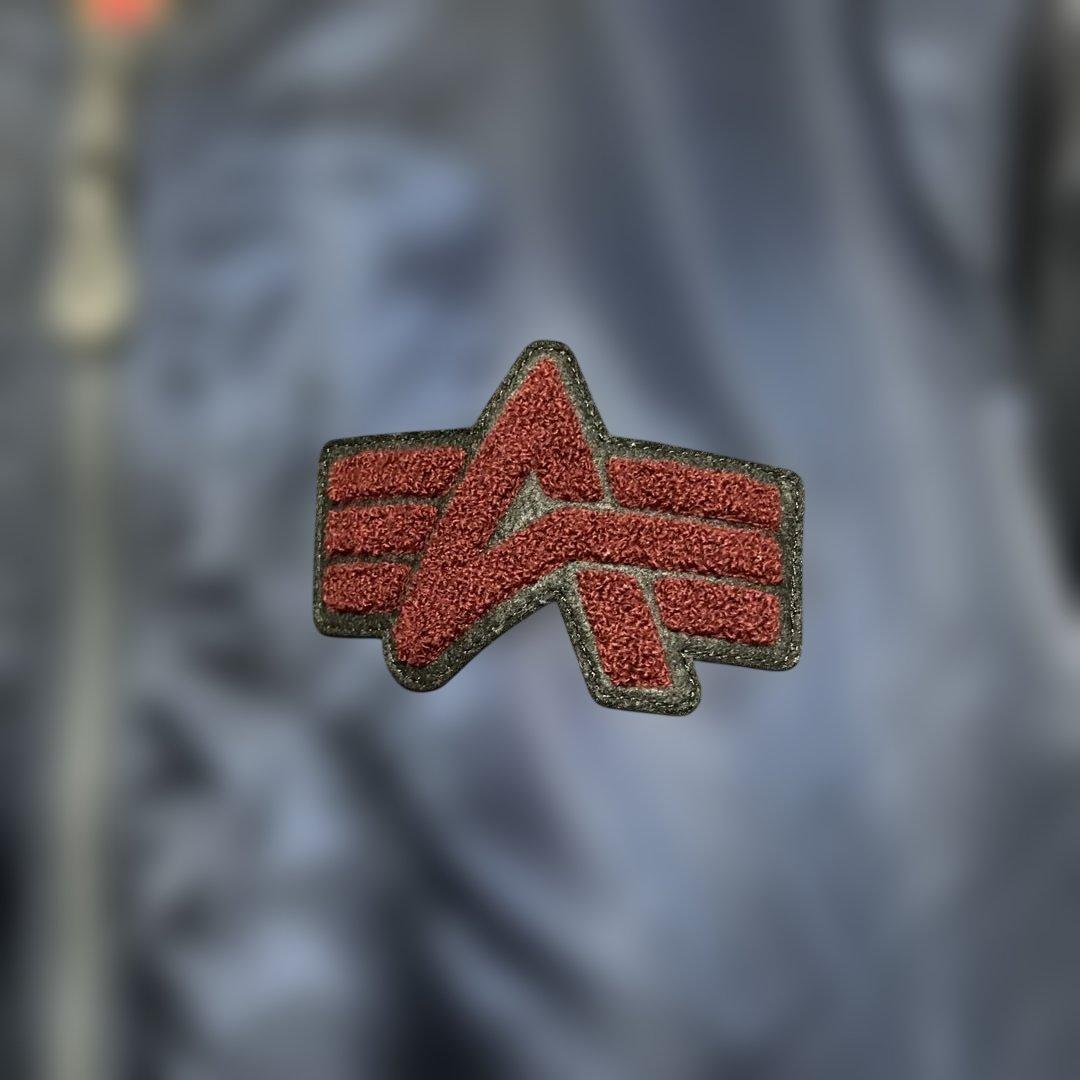 ALPHA アルファ　MA-1 ネイビー　 Lサイズ　美品