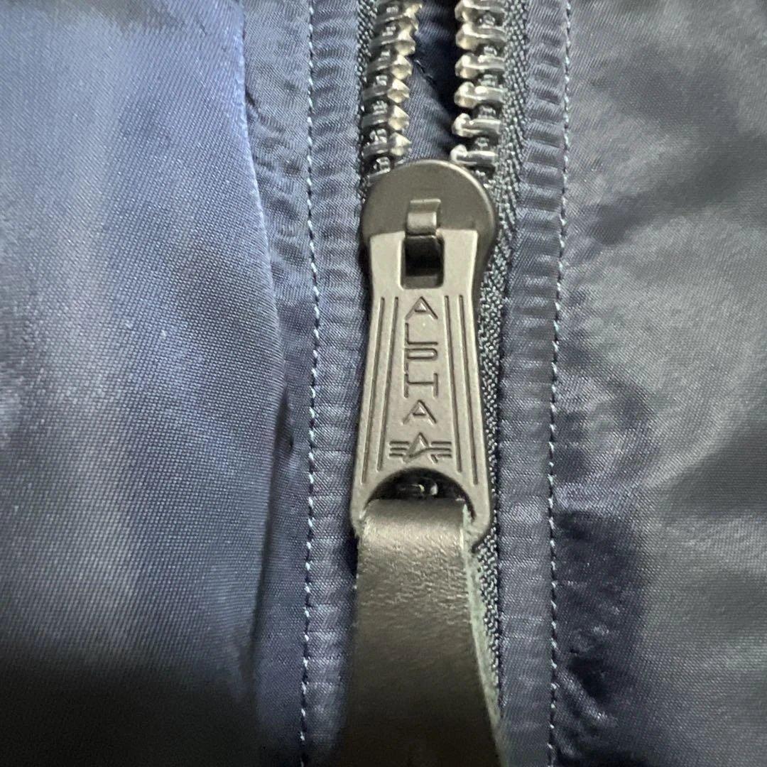 ALPHA アルファ　MA-1 ネイビー　 Lサイズ　美品