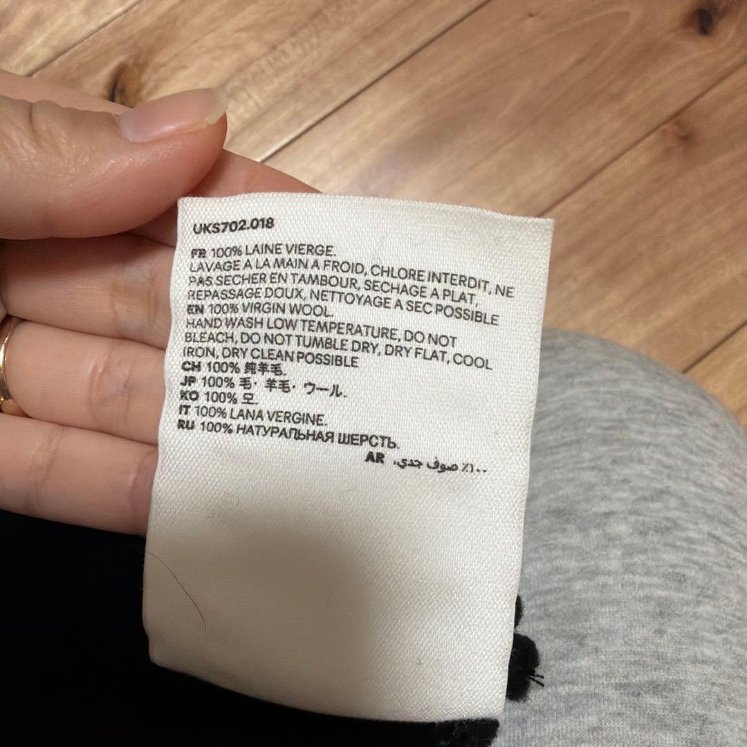 専用 ami ハートデザイン ニットベスト 黒