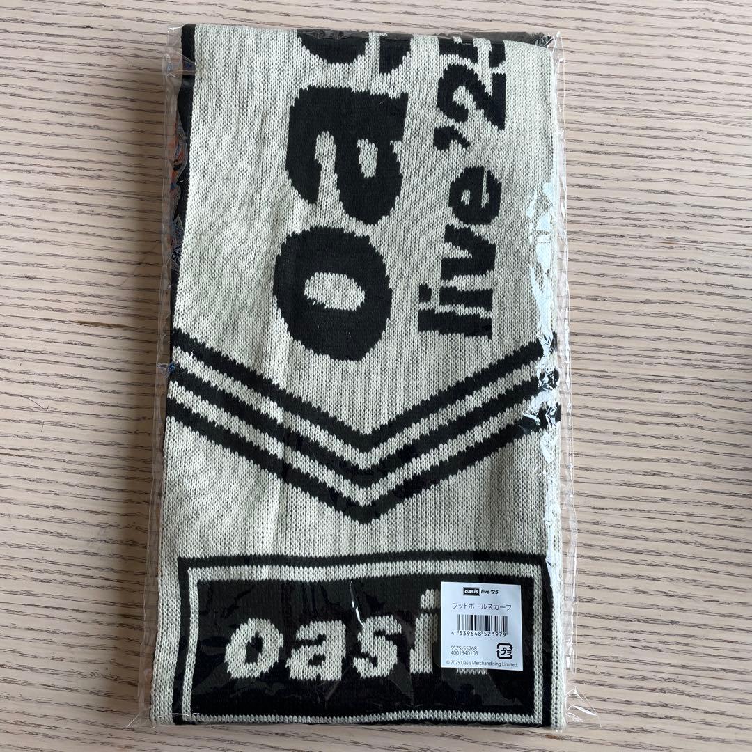 ゑさん　専用！OASIS live 2025 フットボールスカーフ　新品