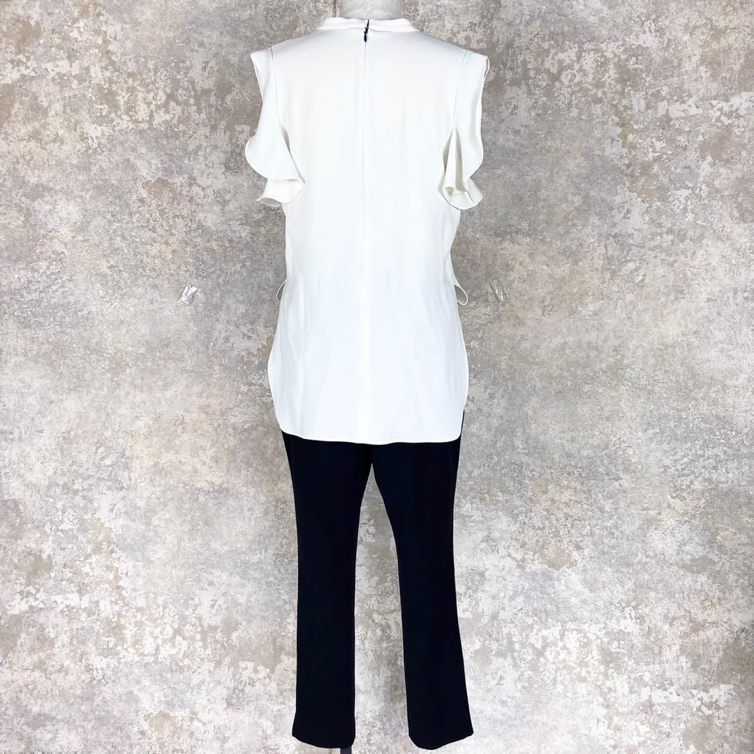 【極美品】ヨーコチャン オールインワン ジャンプスーツ 白黒 サイズ36