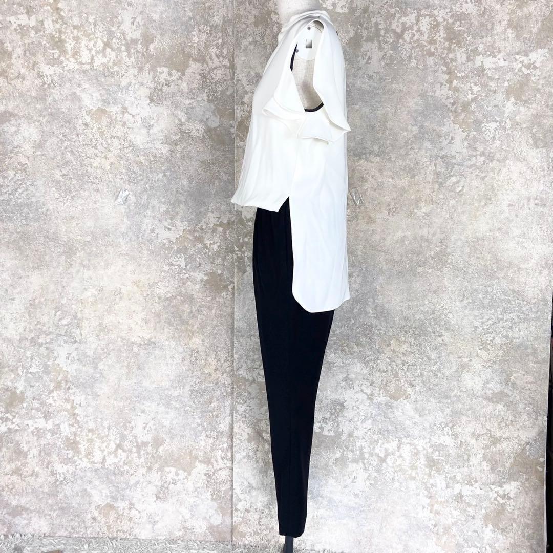 【極美品】ヨーコチャン オールインワン ジャンプスーツ 白黒 サイズ36