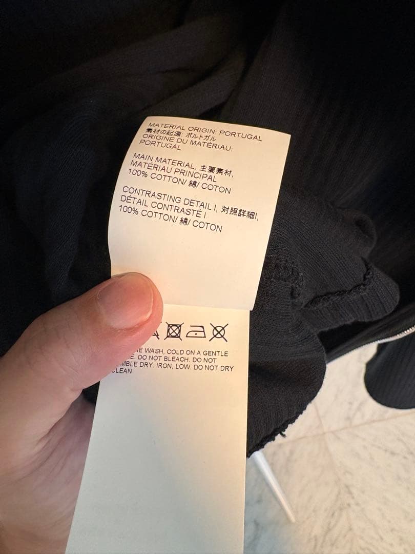 OUR LEGACY ドライバーズ SHRUNKEN FULLZIPPOLO