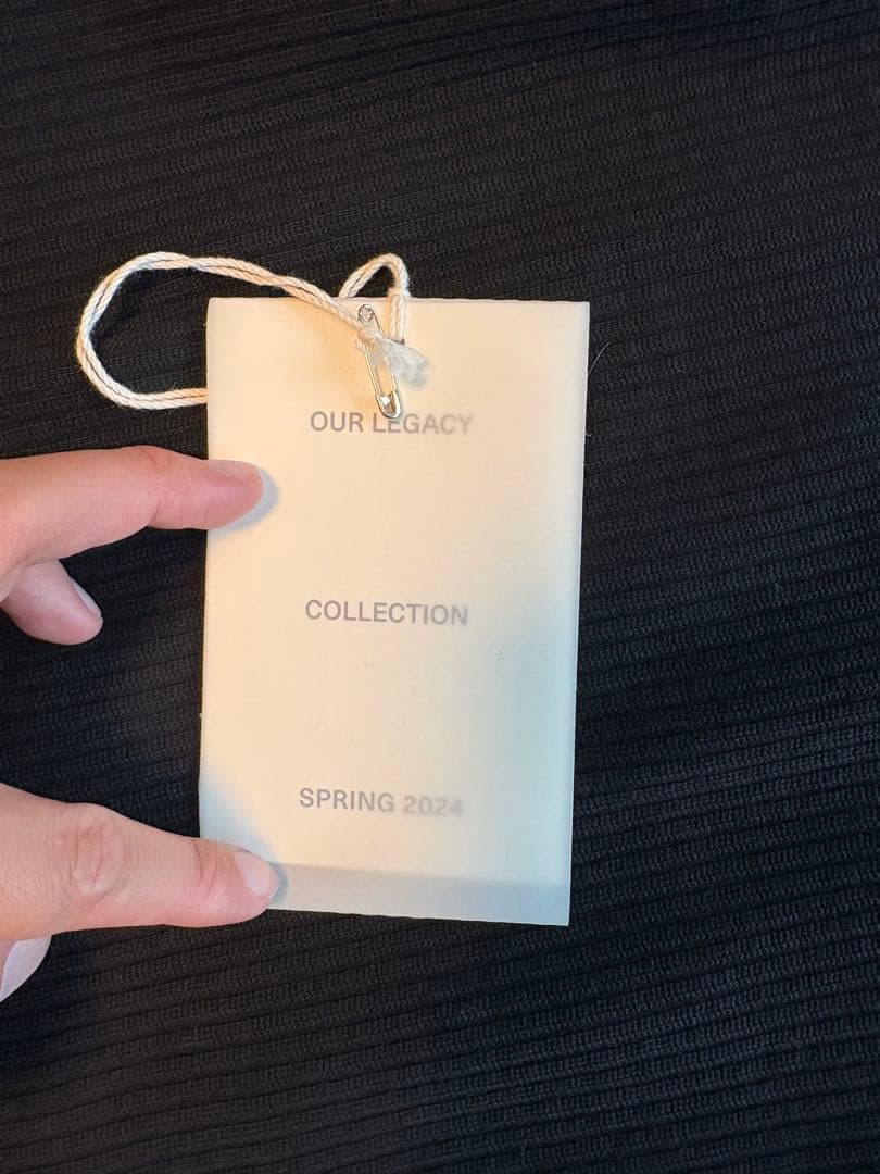 OUR LEGACY ドライバーズ SHRUNKEN FULLZIPPOLO