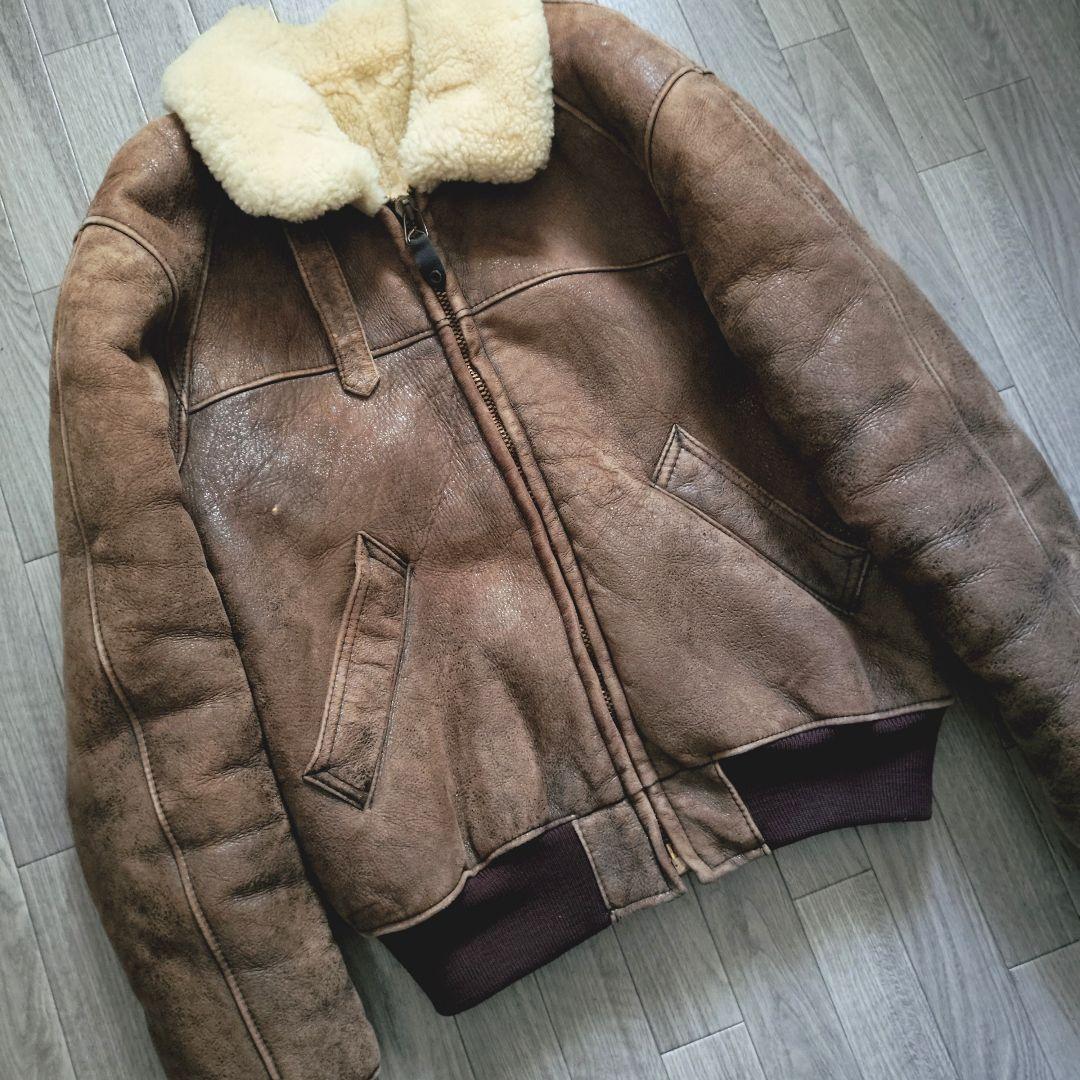 極希少 USA製 80's ヴィンテージ ゴールデンベア B-3 XL スコビル