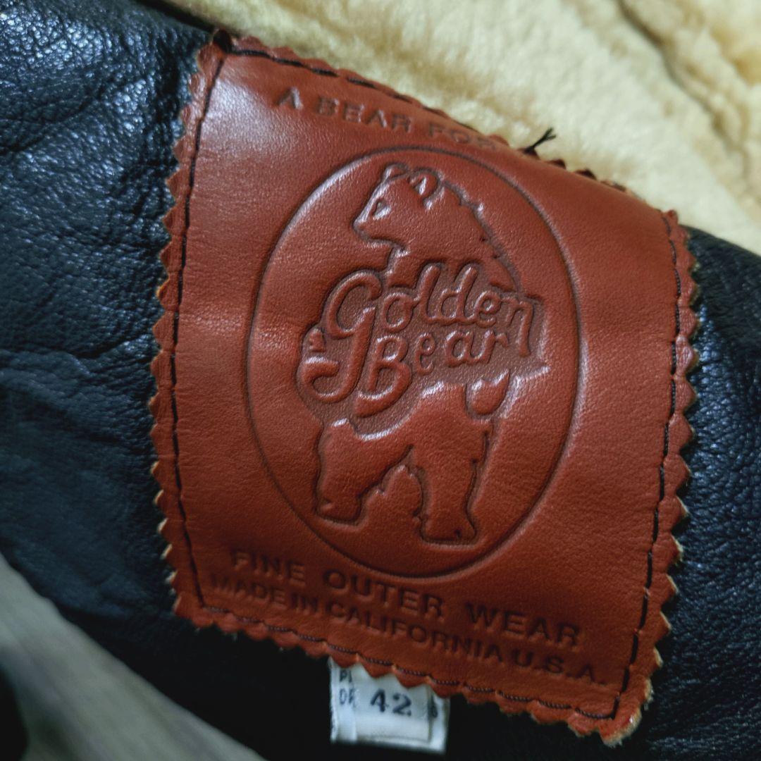 極希少 USA製 80's ヴィンテージ ゴールデンベア B-3 XL スコビル