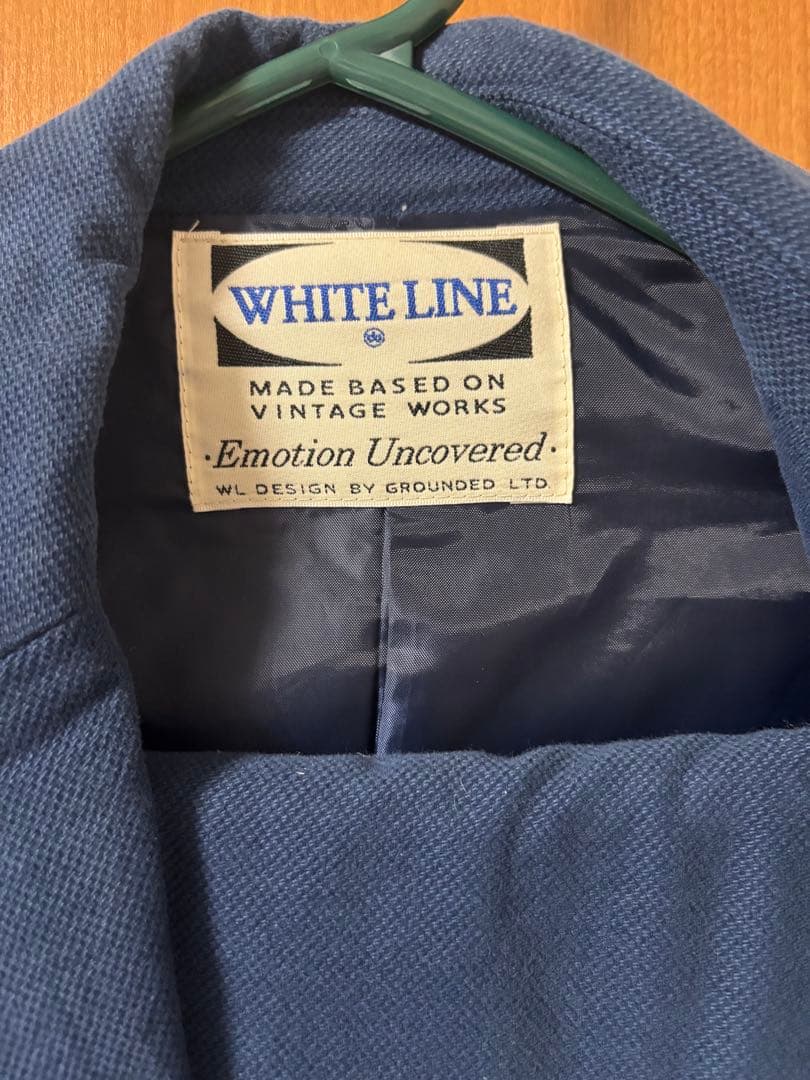 WHITE LINE ヴィンテージスタイルジャケット サイズ46 ネイビー