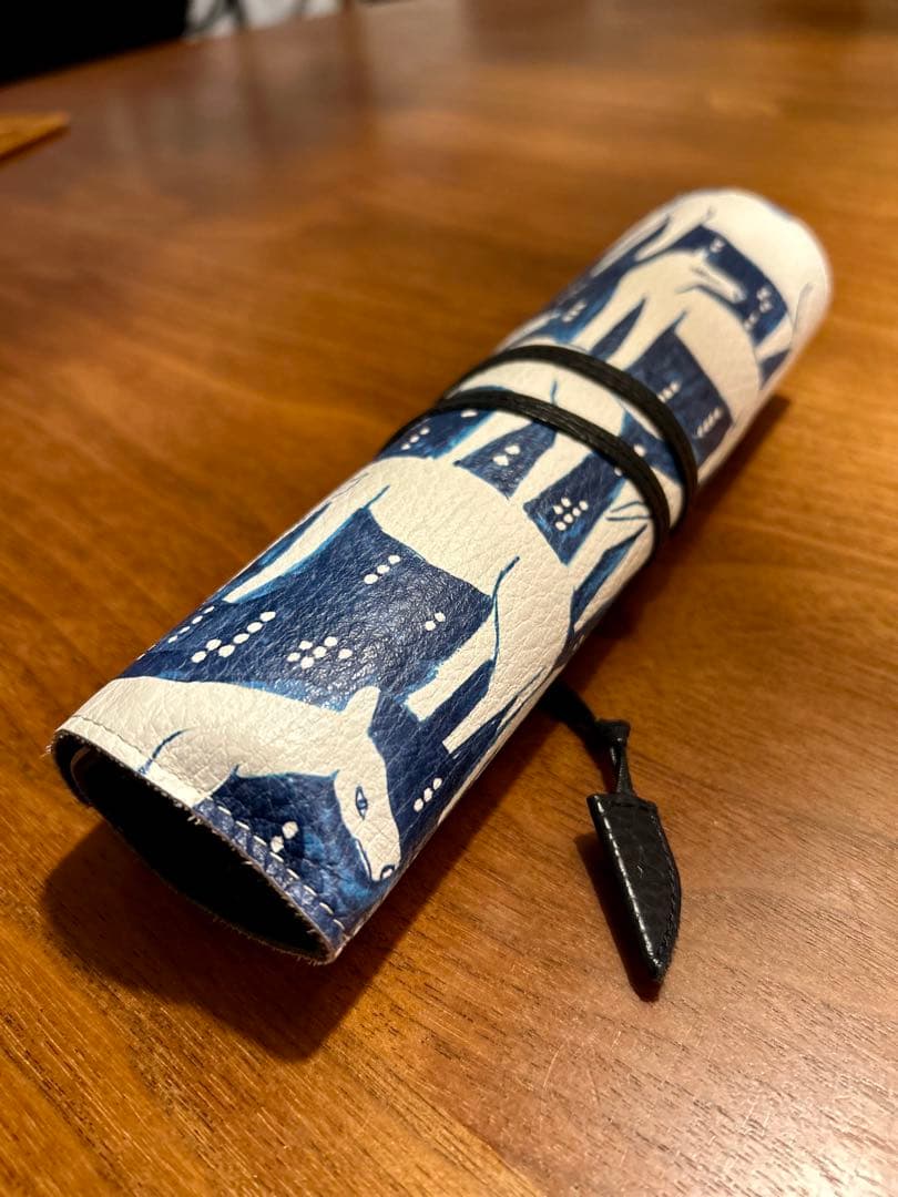 土屋鞄 ミナペルホネン ロールペンケース minaperhonen ペンケース