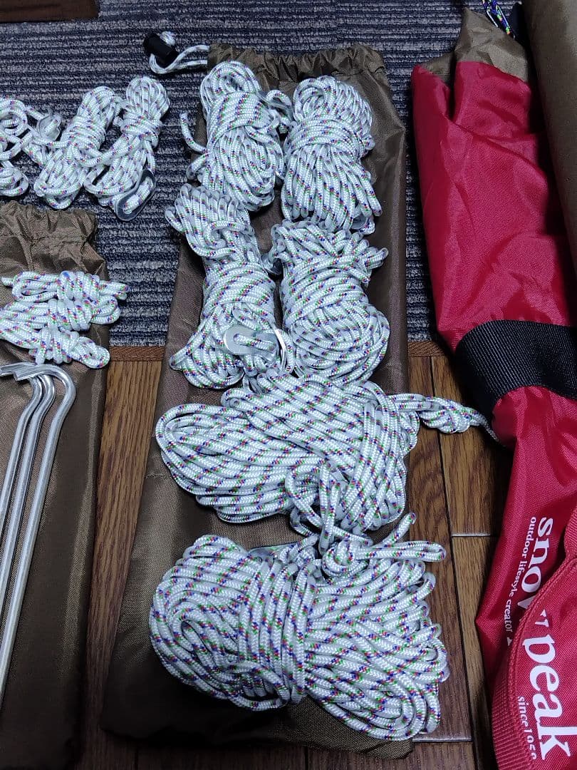 peak　HDタープシールド・レクタLと雪峰祭限定エクテンションシード