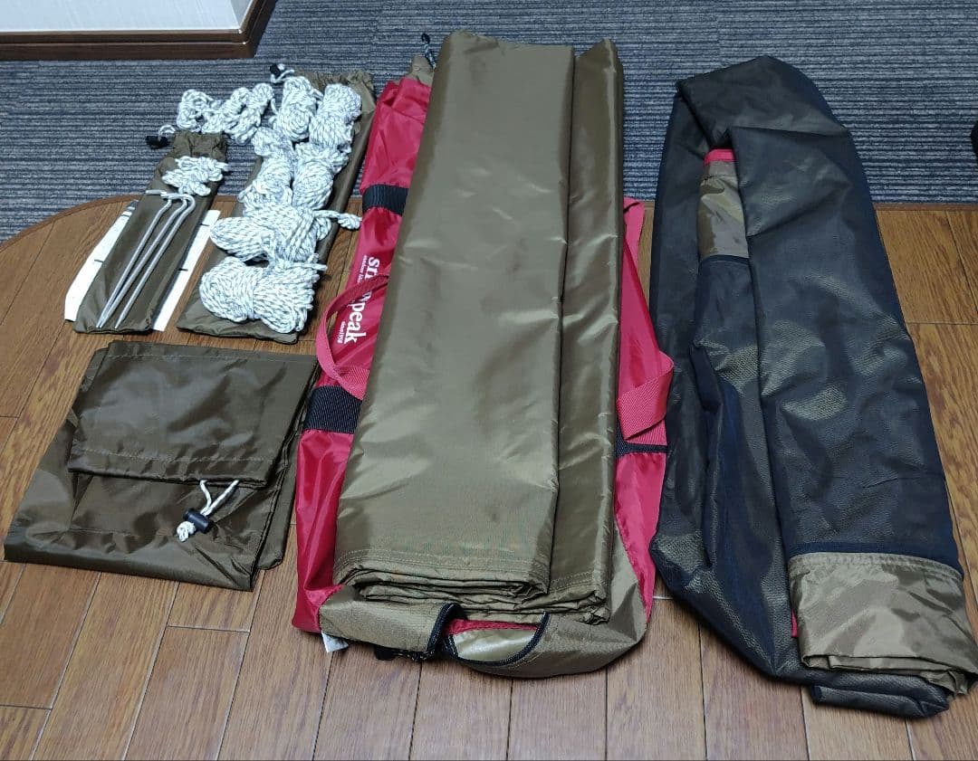 peak　HDタープシールド・レクタLと雪峰祭限定エクテンションシード