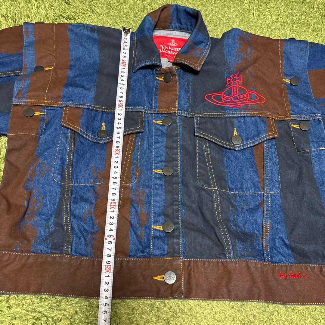 Vivienne Westwood ストライプデニムジャケット