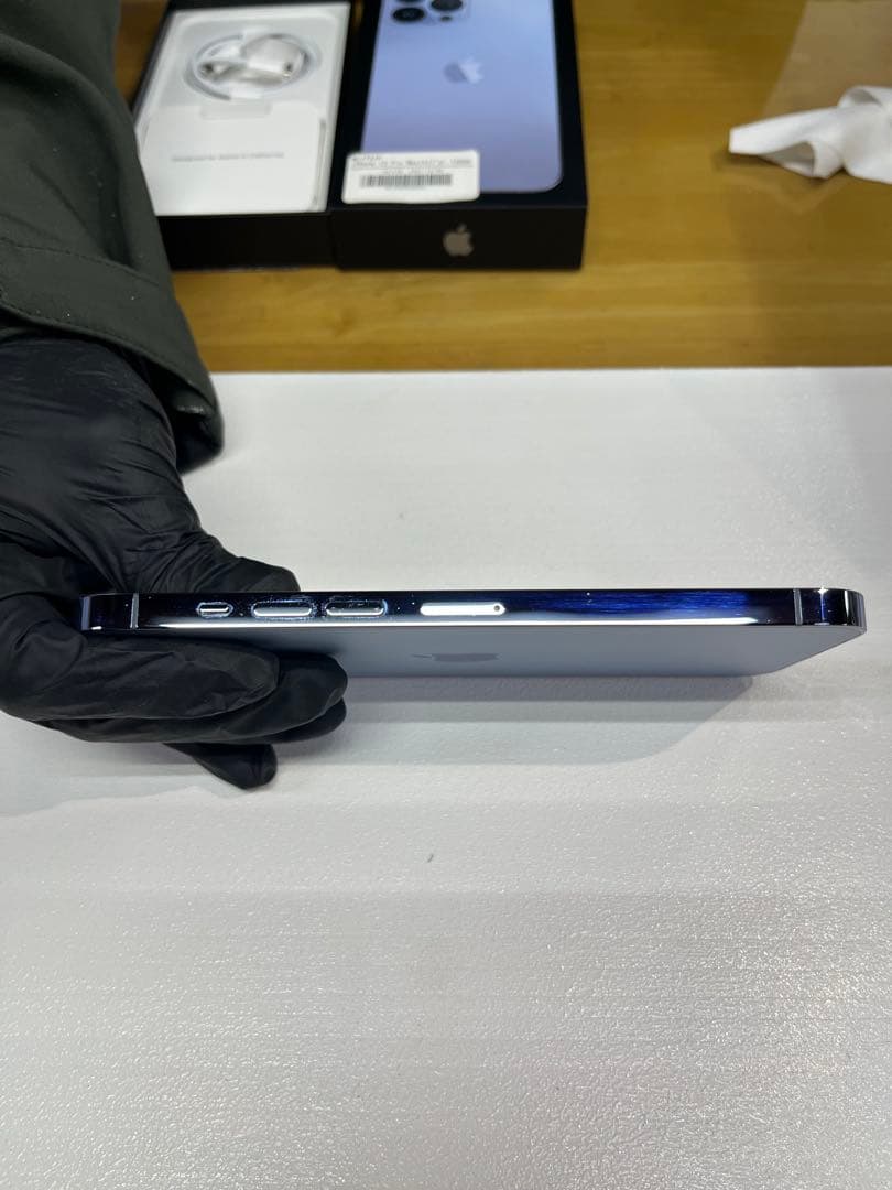 極美品 iPhone 13 Pro Max 128GB シエラブルー 88%