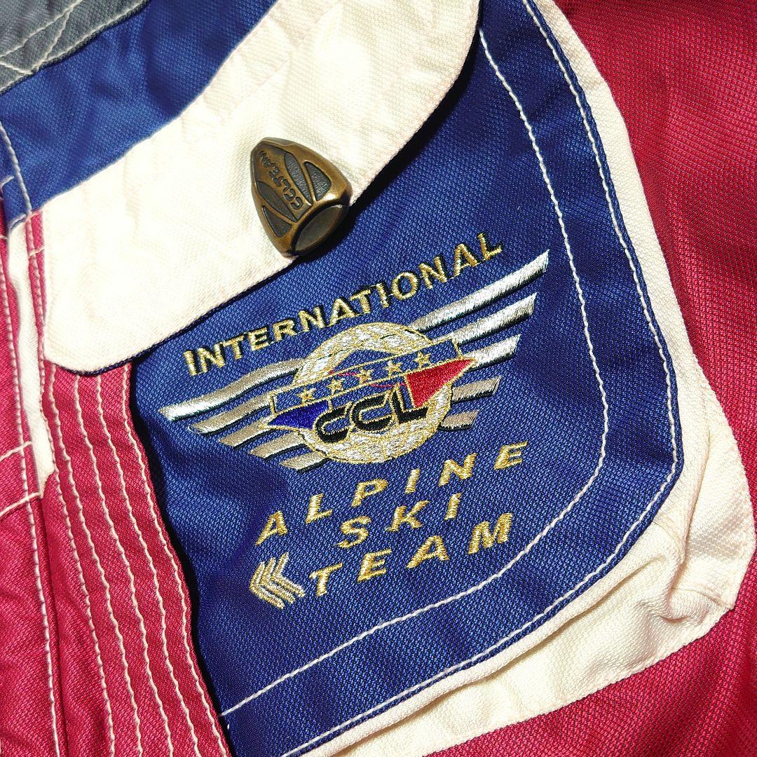 【レア】シーシーエルチーム スキー スノボウェア セットアップ レトロ L