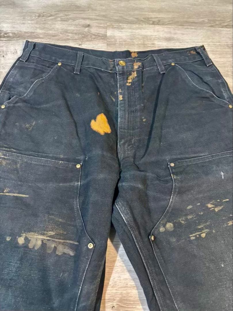 363 【USA製激レア】Carhartt ダブルニー Helmets特別モデル