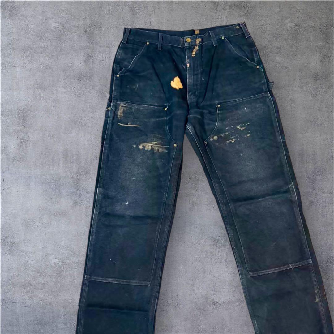 363 【USA製激レア】Carhartt ダブルニー Helmets特別モデル