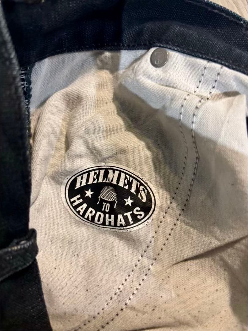 363 【USA製激レア】Carhartt ダブルニー Helmets特別モデル