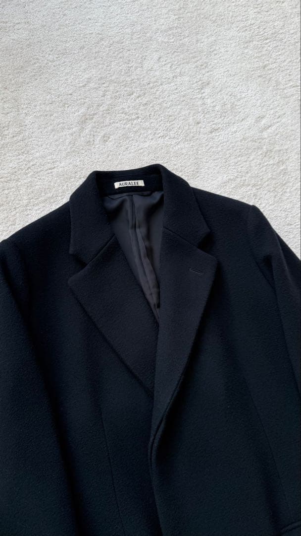 ジャケット・アウター SUPER FINE MELTON CHESTER COAT