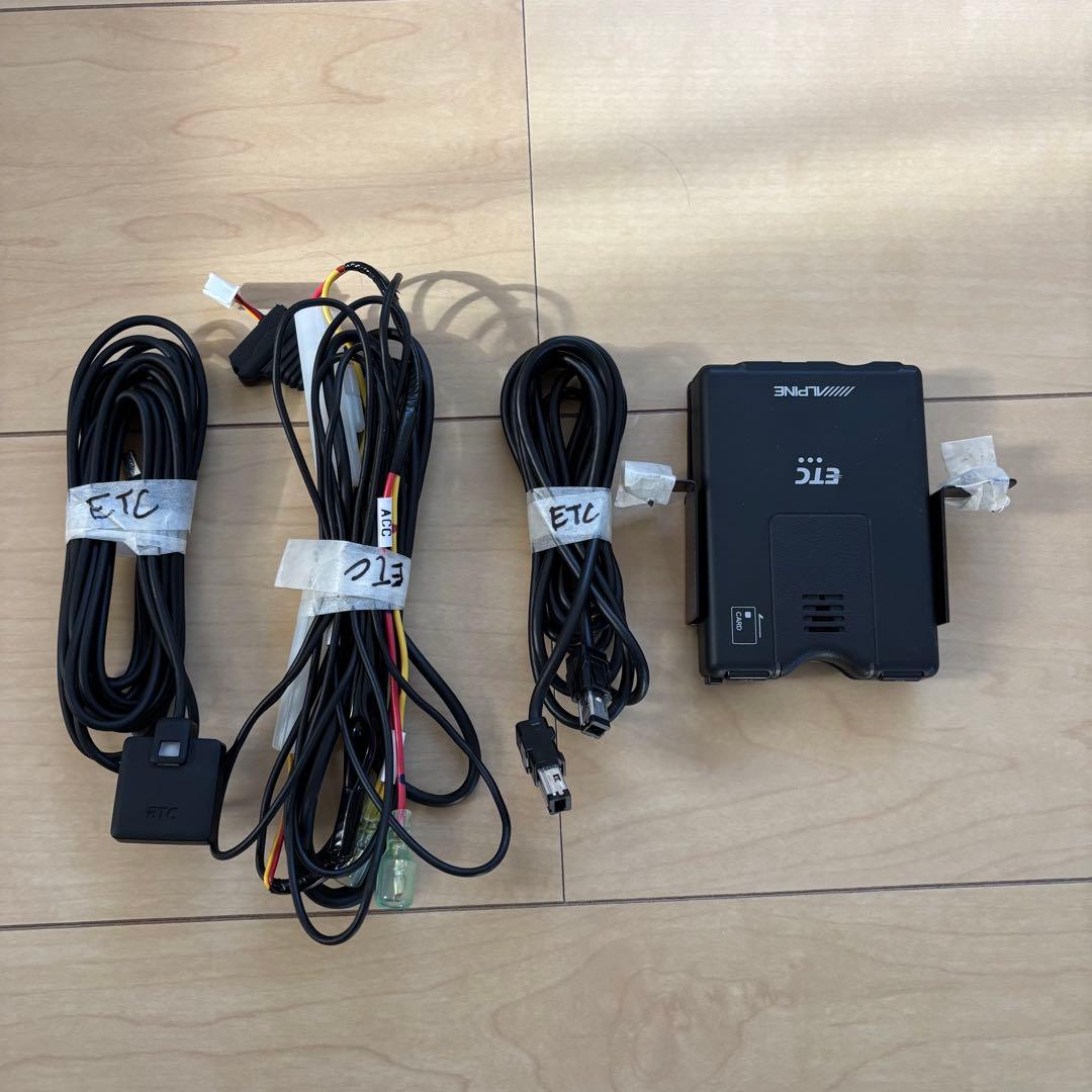 bbb aaaALPINEアルパインHCE-B063ナビ連動ETC車載器