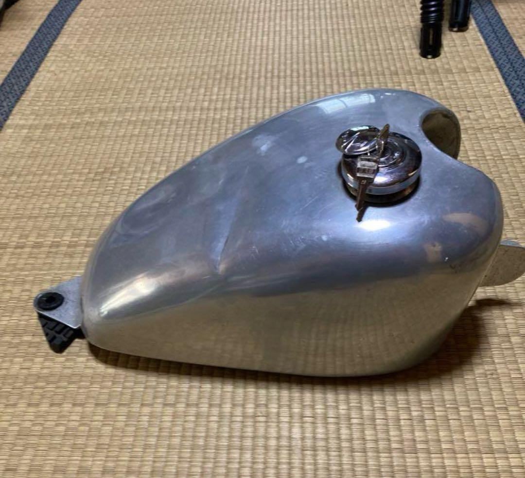 sr400 タンク チョッパー アルミタンク