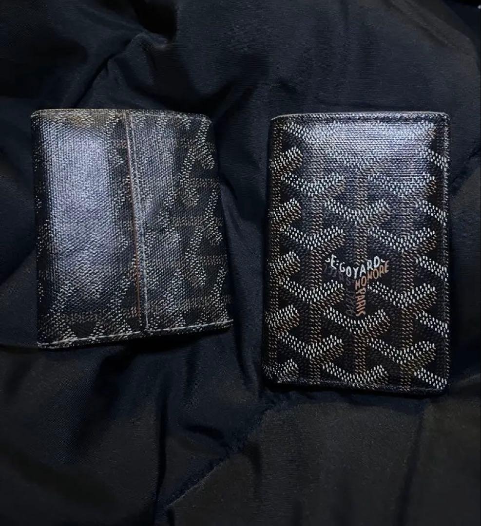 Goyard ケース　カードお札入れ　セット