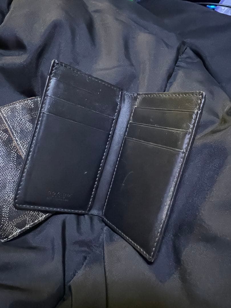 Goyard ケース　カードお札入れ　セット
