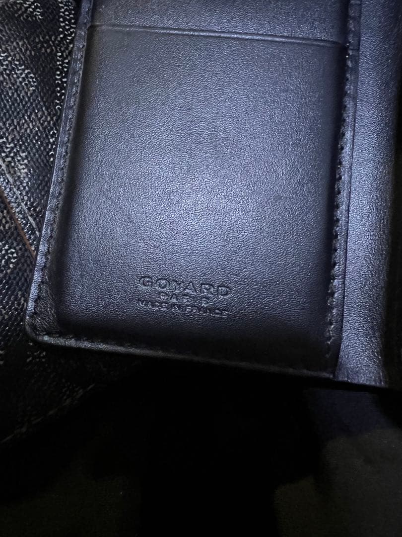 Goyard ケース　カードお札入れ　セット