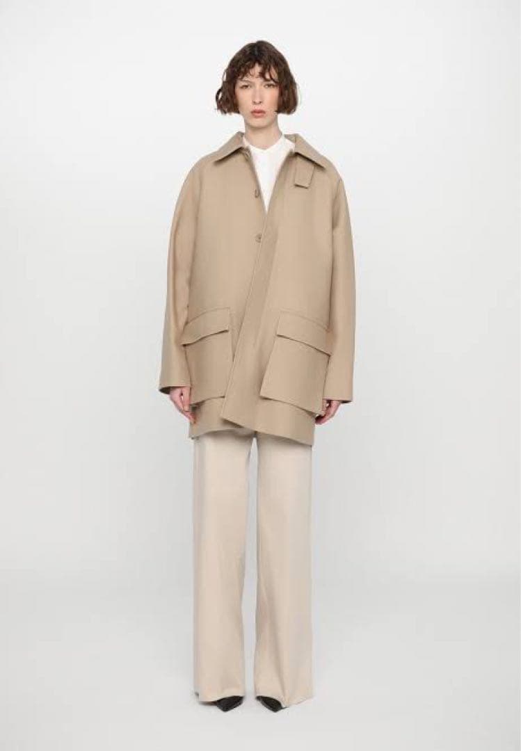 未使用 13万 FILIPPA K ジャケット コート 2025 ベージュ 34