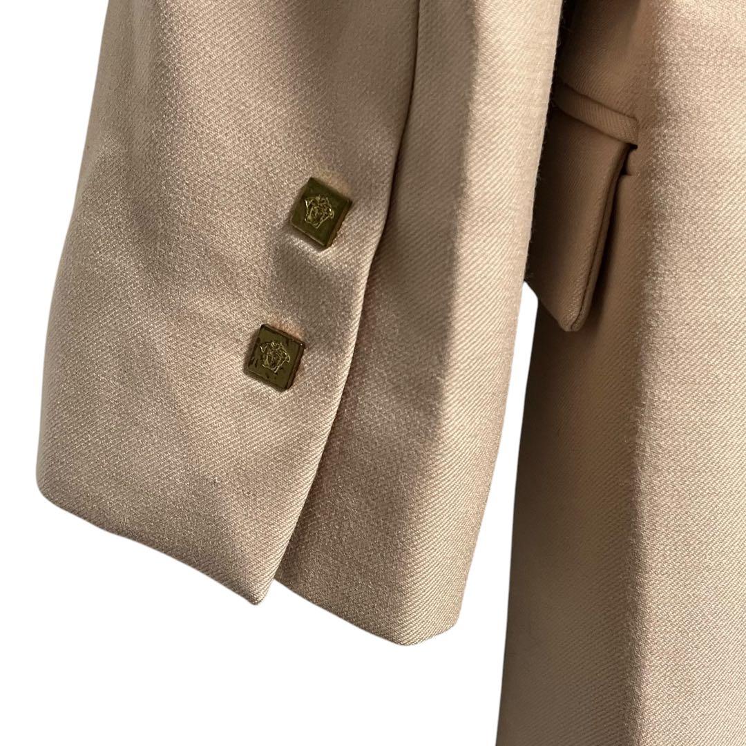 Gianni Versace/ヴェルサーチ ウールコート 42/8 a483