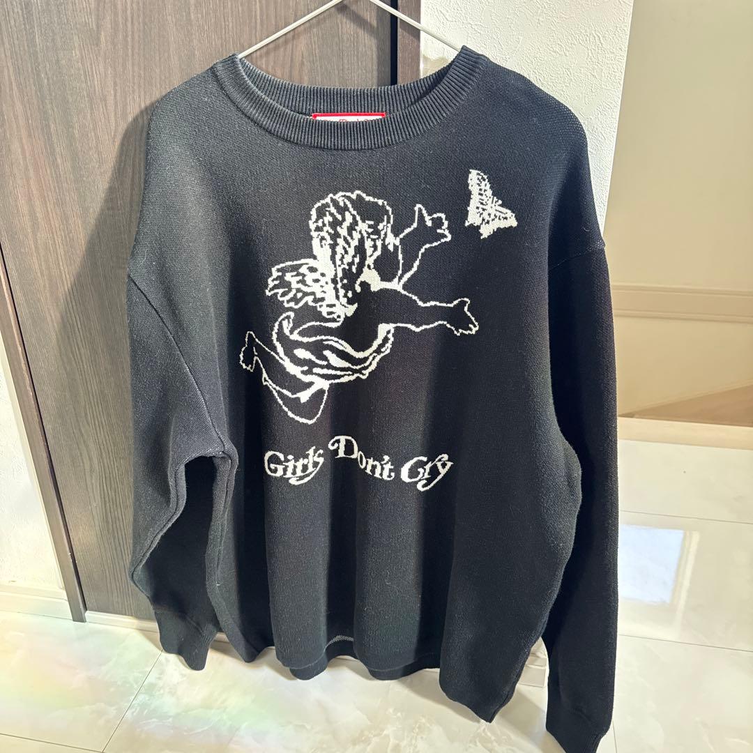 Girls Don't Cry ブラックニット