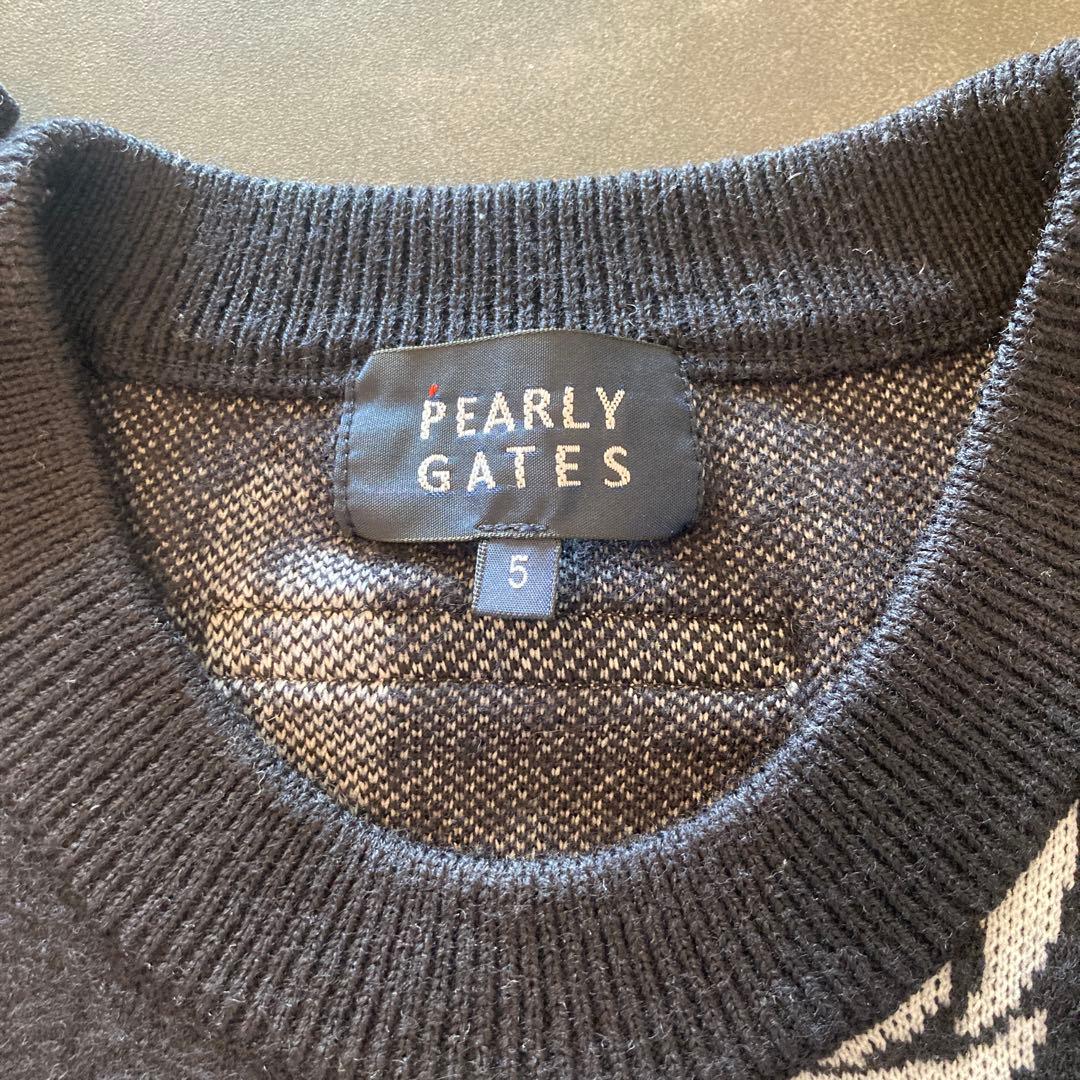 PEARLY GATES ミッキー手のひら模様 セーター サイズ5