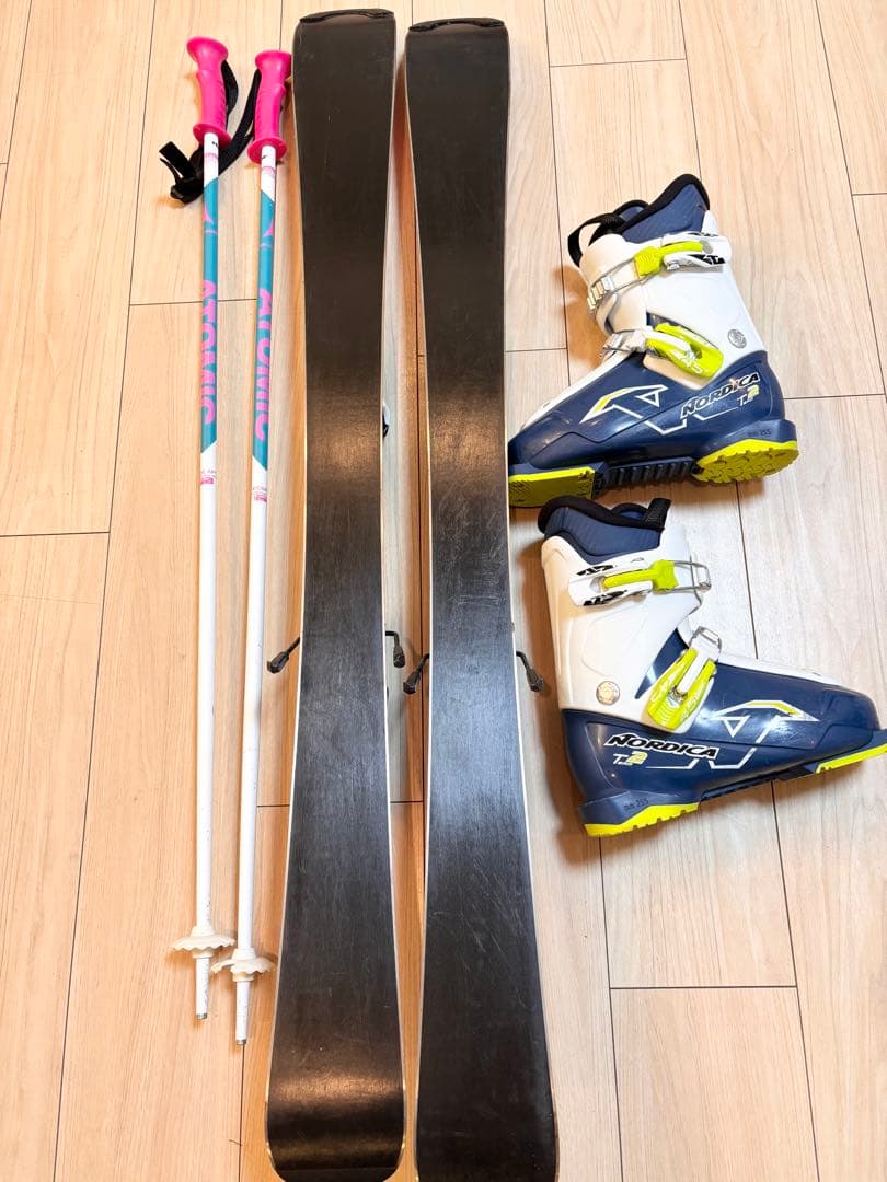 ROSSIGNOL ロシニョール 110cm ジュニア キッズ　スキーセット