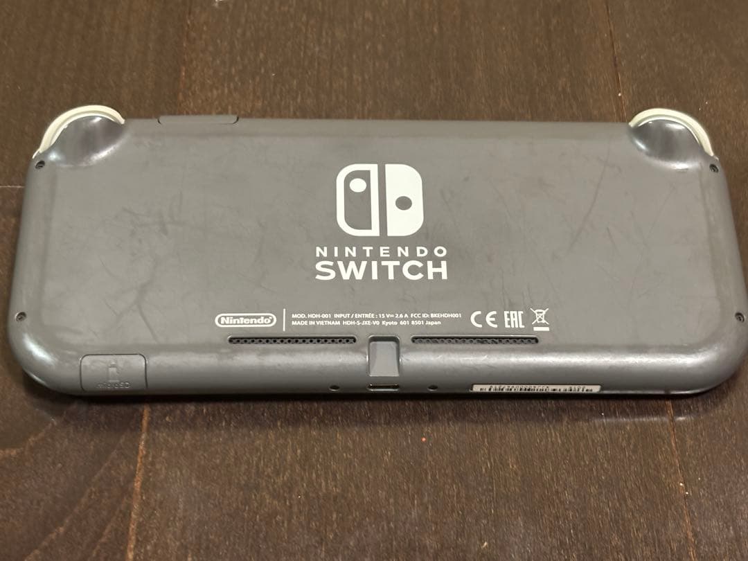合馬公式アカウント1専用様Switch Lite グレー 本体(ジャンク品)