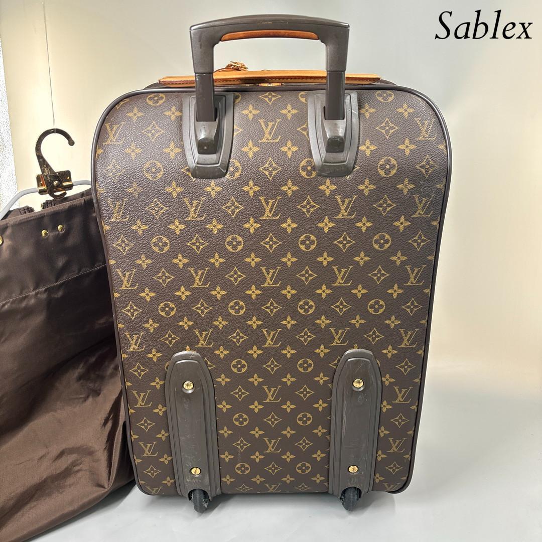 【超極美品】ルイヴィトン M23294 モノグラム ペガス55 キャリーケース