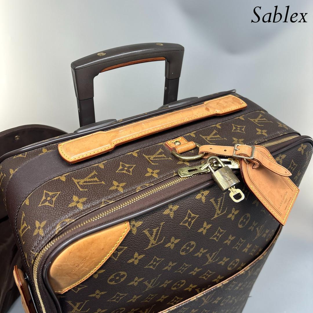 【超極美品】ルイヴィトン M23294 モノグラム ペガス55 キャリーケース
