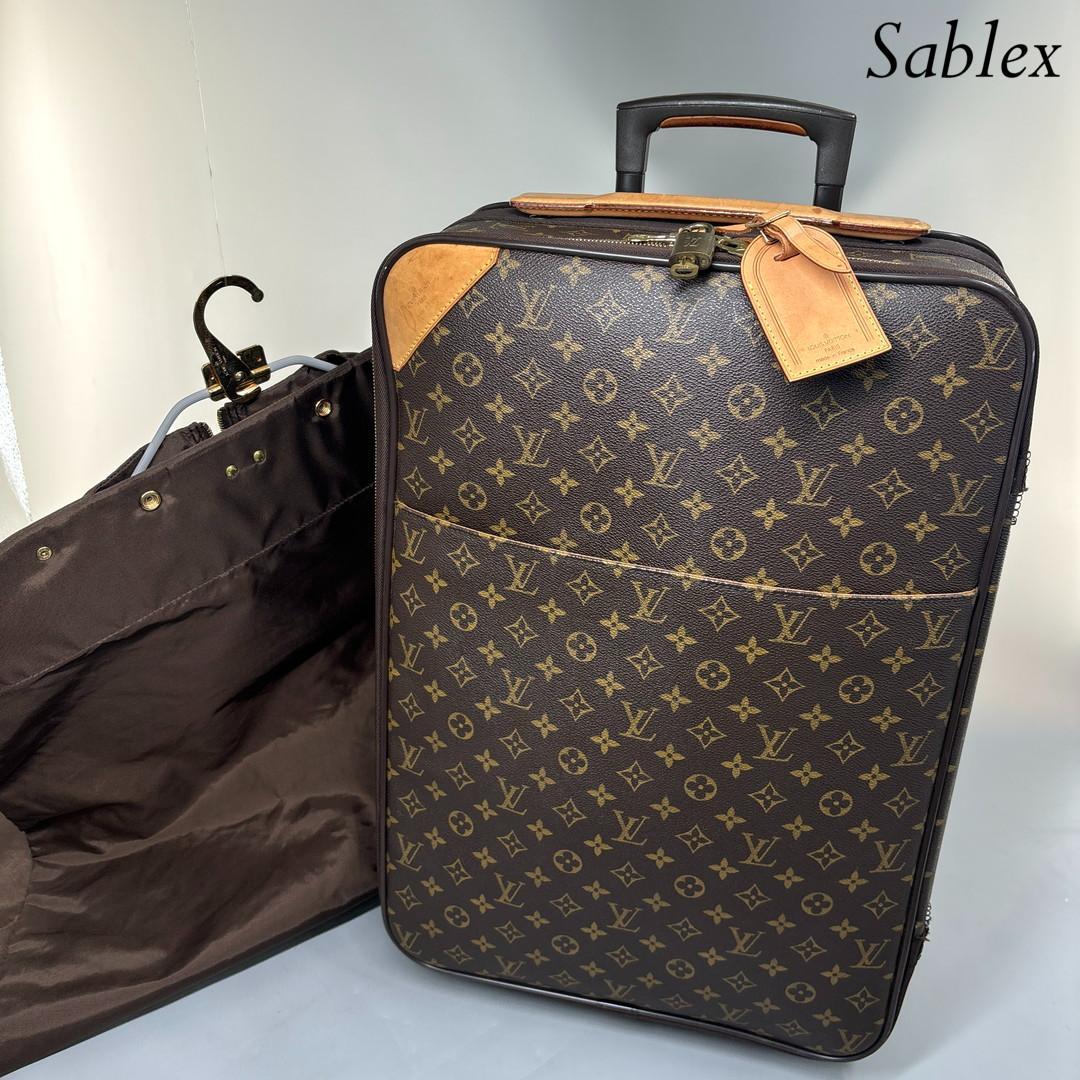 【超極美品】ルイヴィトン M23294 モノグラム ペガス55 キャリーケース