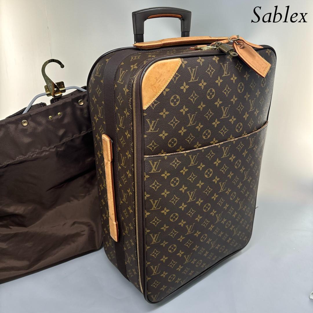 【超極美品】ルイヴィトン M23294 モノグラム ペガス55 キャリーケース