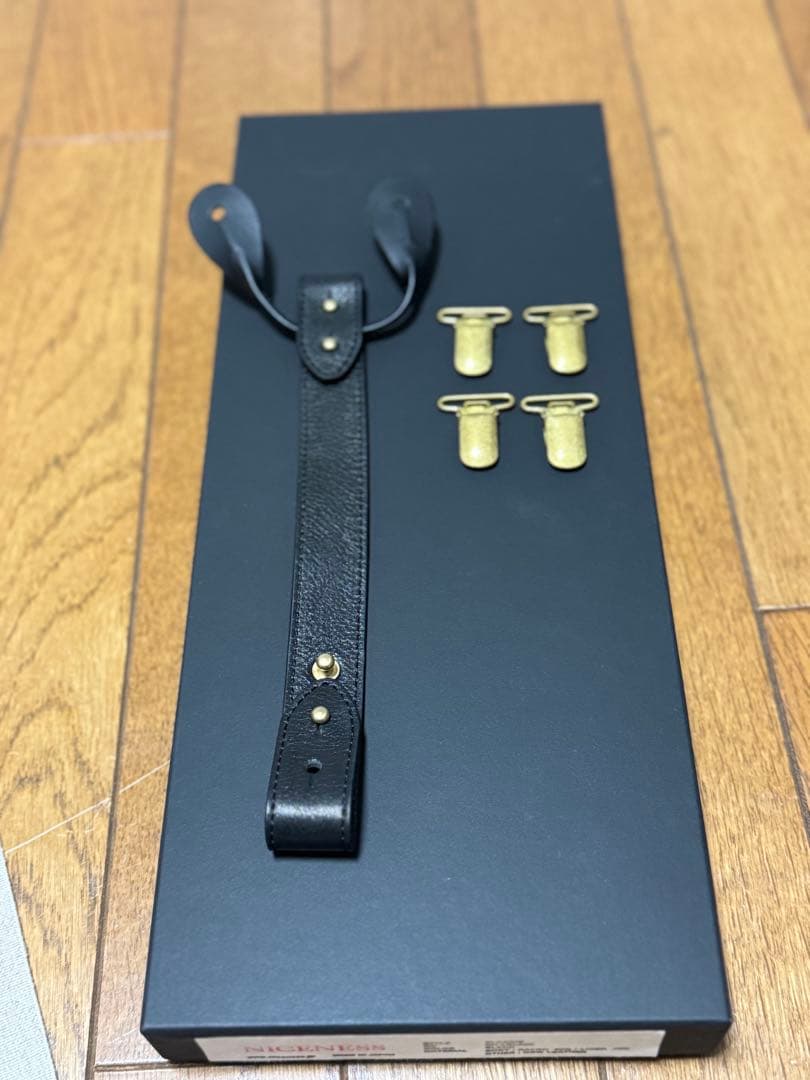 ナイスネス　サスペンダーNICENESS BLACKIE