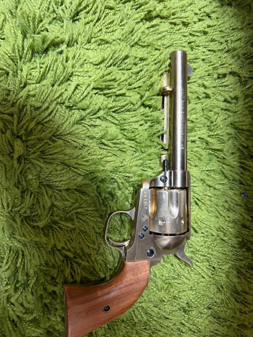 マルシン　コルトSAA45 22KGP 木グリSMG適合モデルガン 本体のみ