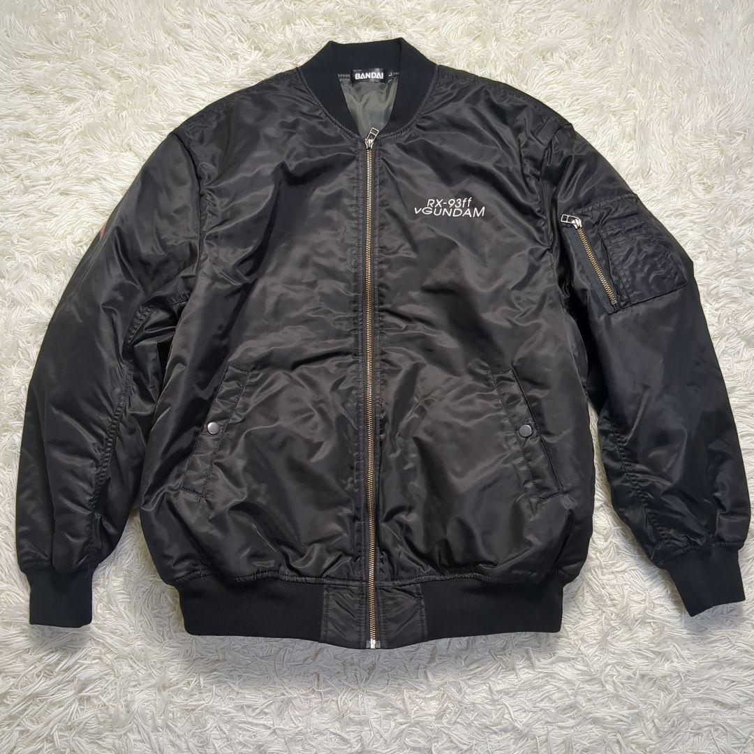 【レア✨BANDAI✨L】MA-1 フライト ジャケット GUNDAM ガンダム